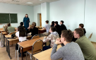 Татьяна Семенова, заместитель председателя комитета встретилась со студентами-историками